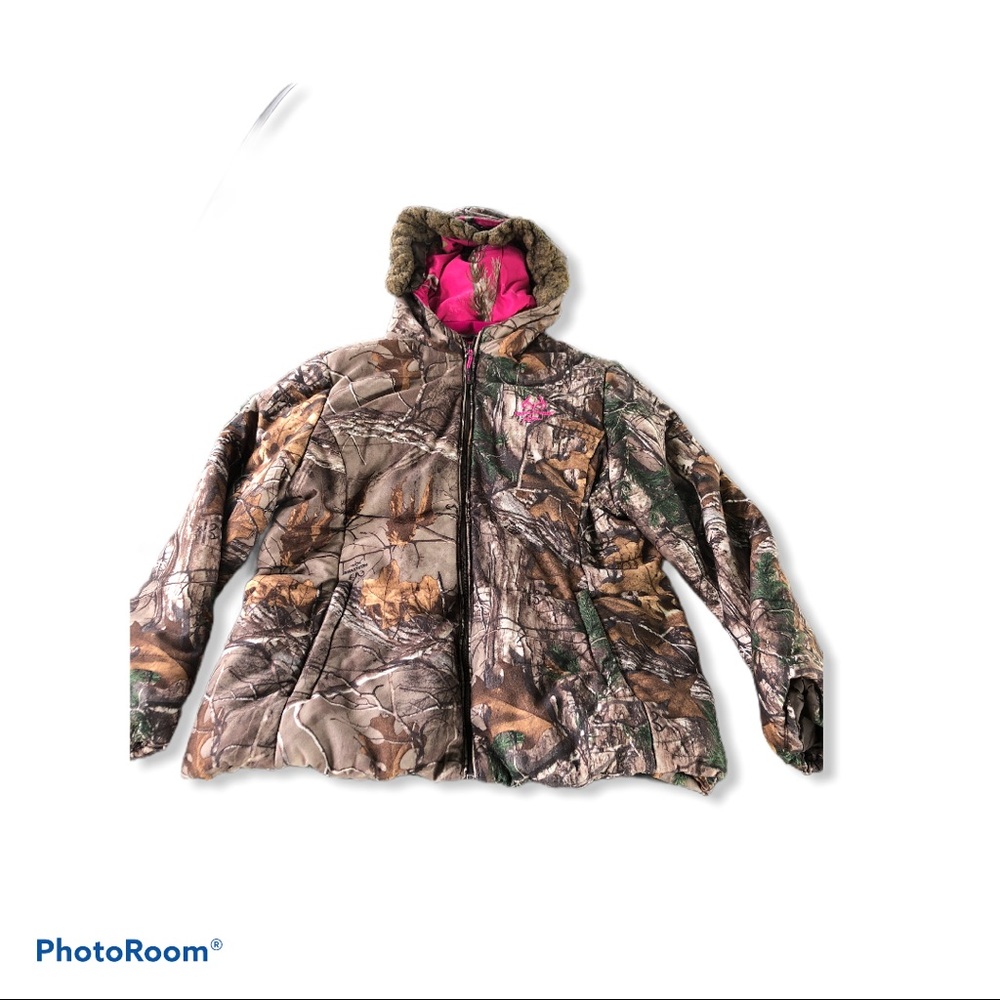 Women’s 2XL camo realtree coat jacket